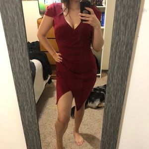 Boohoo short sleeve dress